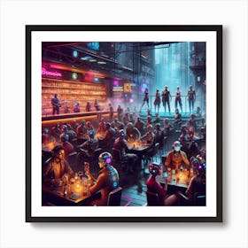 Cyberpunk 1 Art Print