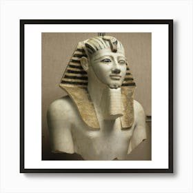 Egyptian Bust 1 Art Print