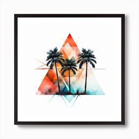 Palm Trees Art Print