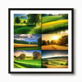 Landscape Wallpapers 20 Art Print