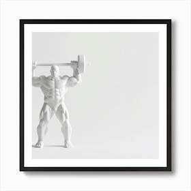 Bodybuilder Stock Videos & Royalty-Free Footage Art Print