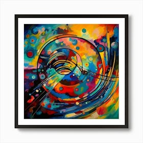 Abstract Painting 49 Art Print