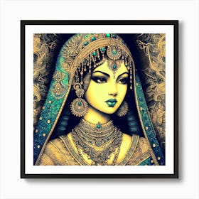 Exotic Beauty Artwork 157 Art Print