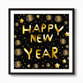 Happy New Year 109 Art Print