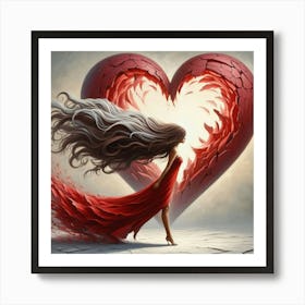 Heart Of Love Art Print