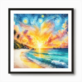 Starry Sky Art Print