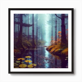 Forest 74 Art Print