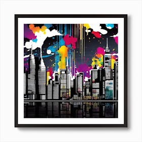 Cityscape 7 Art Print