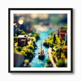 Miniature City Art Print