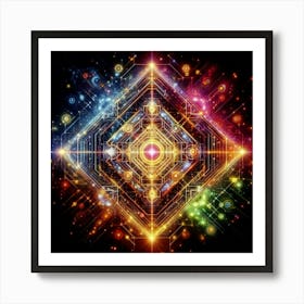 Psychedelic Symbol Art Print