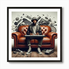 Inspiration musician Art Print