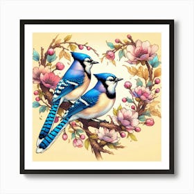 Blue Jays Art Print