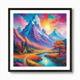 Savannah Valley Art Print Art Print