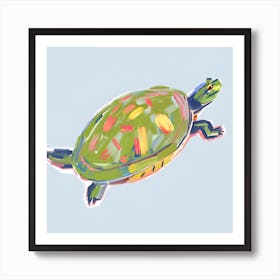 Painted Turtle 07 Art Print