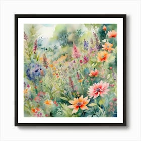 Wildflowers Art Print