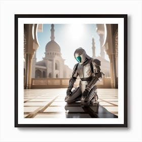 Islamic Warrior Art Print