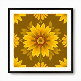 Sunflowers 6 Art Print