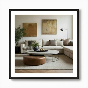 Modern Living Room 84 Art Print