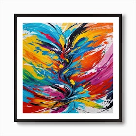 Abstract Painting 12 Art Print