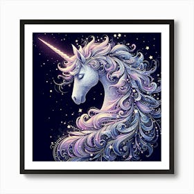 Unicorn Painting 1 Poster