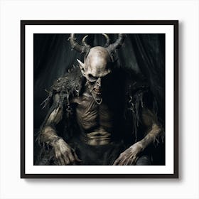 Demon Belphegor Art Print