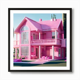 Barbie Dream House (420) Art Print