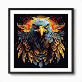 Eagle Tattoo Art Print