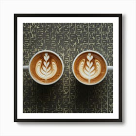 Coffee Art 13 Art Print