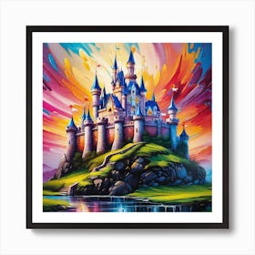 Cinderella Castle 26 Art Print