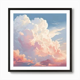 Clouds In The Sky 4 Art Print