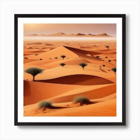 Sahara Desert 47 Art Print
