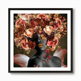 Angel In The Garden Art Print