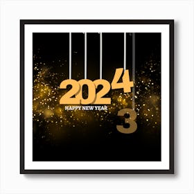 Happy New Year 2024 Poster