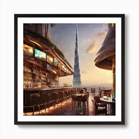 Burj Khalifa 1 Art Print