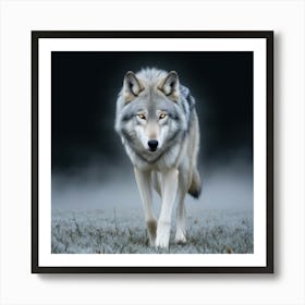 Silver Shadow Art Print