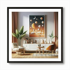 Abstract Painting For Trendy Interiors Art Print