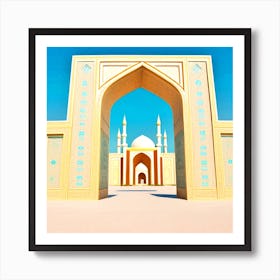 Islamic Mosque 25 Art Print