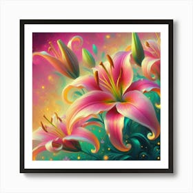 orchid Art Print