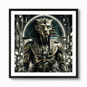 Egyptian King 3 Art Print