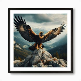 Eagle 8 Art Print