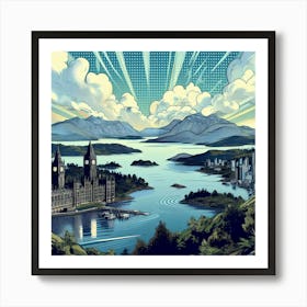 Enchanted Horizon 26 Art Print