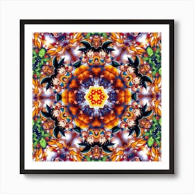 Dragon Ball Mandala Art Print