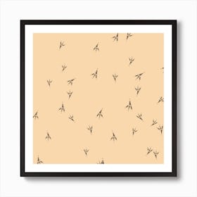 Birds Track Art Print