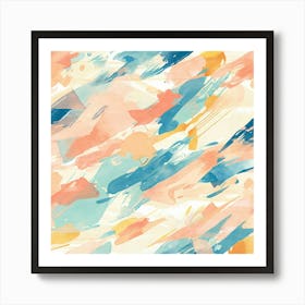 Abstract Watercolor Painting Art Print