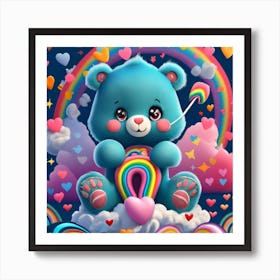 Care Bear 1 Art Print