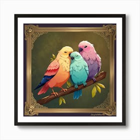 Birds Of A Feather Art Print 1 Art Print