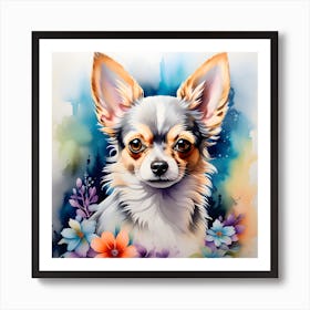 Chihuahua Painting Art Print