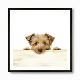 Terrier Puppy 1 Art Print