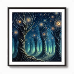 Dream Forest Art Print