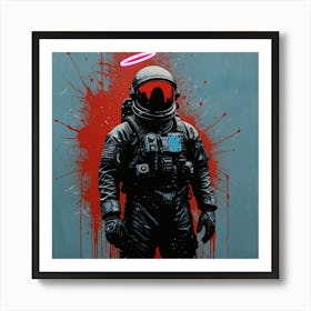 Space Man Art Print